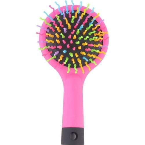 Ionic Hair brush 2.0 Magic Portable Electric Ionic Hairbrush Upgrade Negative Ions Brush Styling Scalp Massage Comb