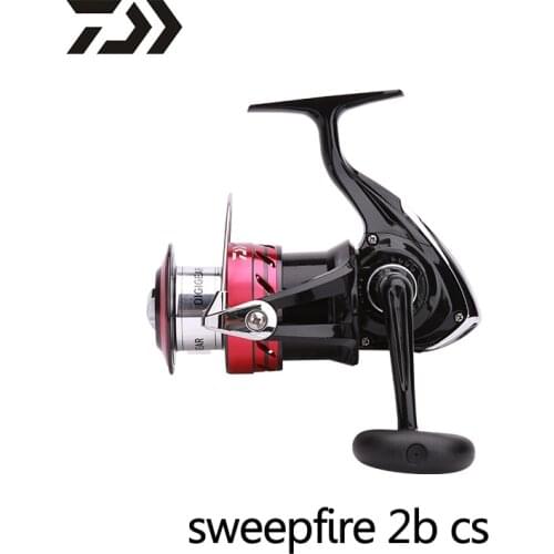 Daiwa SWEEPFIRE 2B CS Spinning Fishing Reels 1500-5000 series with Metal Spool Gear Ratio5.3:1 2BB Max Drag 2KG-6KG Reel