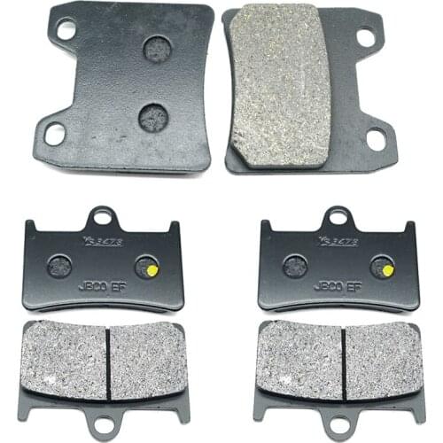 For YAMAHA Fazer FZ1 FZS1000 2001-2015 XJR1300 2002-2017 XJR1300C 15-19 FZ FZS XJR 1 1000 1300 C Front & Rear Brake Pads Kit Set