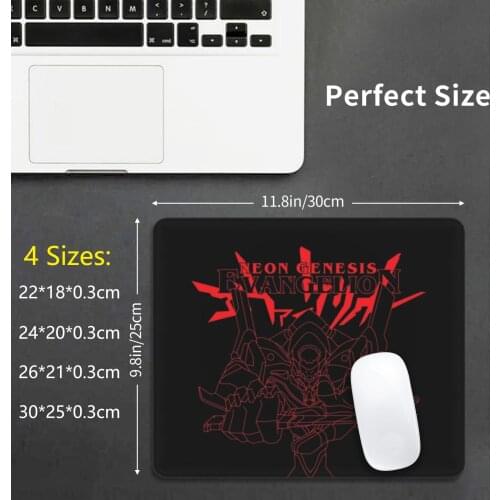 Stranger Eva Mouse Pad DIY Print Evangelion Eva 02 Unit 02 Mecha Japan Giant Robot Tokyo Anime Manga