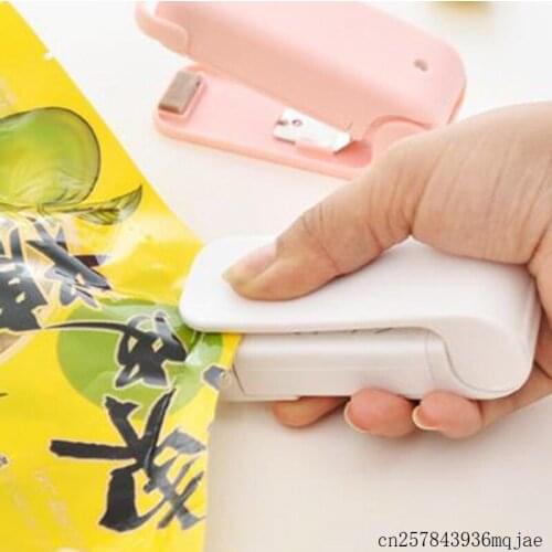 200pcs Mini Heat Sealing Machine Impulse Sealer Seal Packing Plastic Package Sealer Household Tools