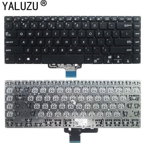 New English laptop keyboard for Asus Pro15 S15 S510U S5100UQ UK505B U5100UQ S510UA US version black