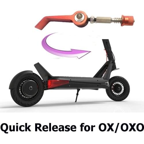 Wholesale Original OX/OXO Electric Scooter Quick Releaxe,E-scooter Accessories Folding Spare Parts with Free Shipping