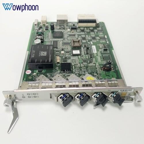 Original ZTE OLT C300 use HUTQ 10G uplink board 4 ports with 2pcs 10G and 2pcs 1.25G SFP Modules