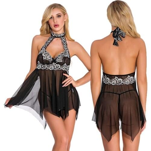 Sexy Lingerie Sensual Lingerie Exotic Dresses Nightwear Plus size Nightgown Womens Hot Dress Womens Underwear high quality