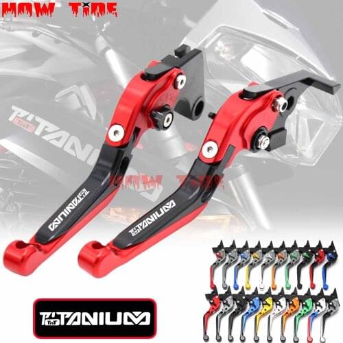 Motorcycle Foldable Expandable CNC Moto Adjustable Clutch Brake Rod for 2005-2006 Benelli TNT 1130 Titanium TNT1130