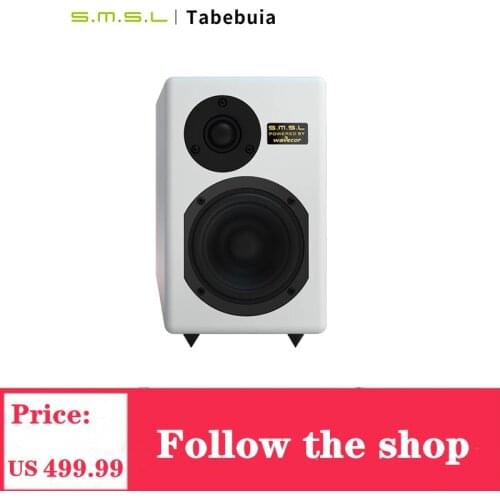 SMSL Tabebuia 10th Anniversary Sound HIFI Speaker Wind Suzuki Speaker Specially Designed Wavecor Bass Unit Speaker