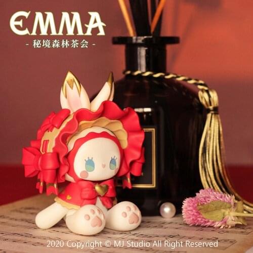 Trend gift authentic Emma Secret Forest Tea Party Series Blind Box Cute Hand-made Decoration