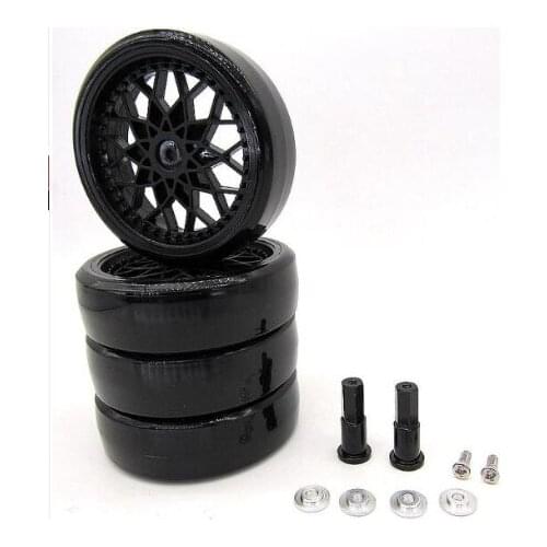 WPL D12 RC Car spare partsRefitting 5mm adapter for drift tire