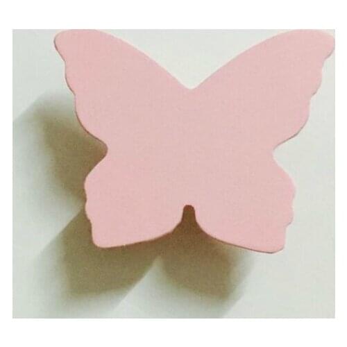 1 Pcs Wooden Cartoon butterfly Wooden Hook Kids Room Decorative Hook Clothing Towel Wall Hanger 3 Colors INS style