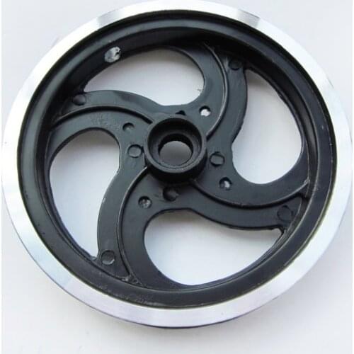 1Piece . Folding Bicycle 8Inch Aluminum Wheels Pulley