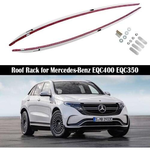 For Mercedes-Benz EQC400 EQC350 2020-2022 Roof Rack Rails Bar Luggage Carrier Bars top Racks Rail Boxes
