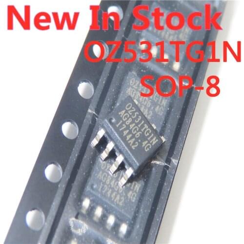 5PCS/LOT OZ531GN OZ531TG1N OZ531AGN SOP-8 LCD backlight chip In Stock NEW original IC