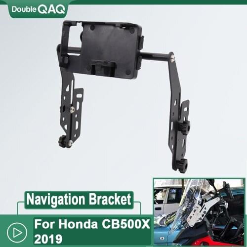 For Honda CB500X 2019 New Motorcycle Bracket Mobile Phone GPS Tablet Automatic Adjustment Screen Suitable