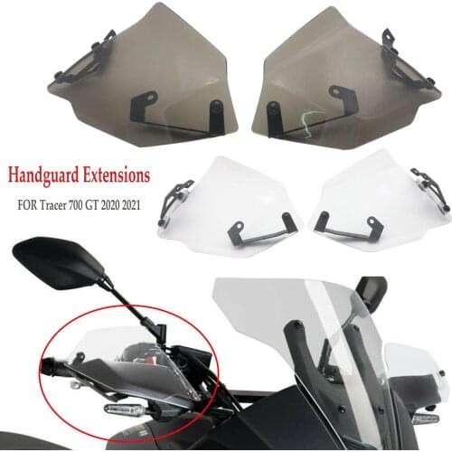 FOR Yamaha MT-07 Tracer 700 GT TRACER 7 GT 2020 2021 New Motorcycle Clear Handguard Extensions