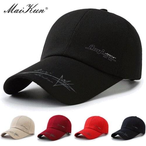 Maikun Mens Autumn Winter Canvas Print Baseball Cap Custom Outdoor Casual Version Of The Peak Cap Female Sunscreen Sun Hat