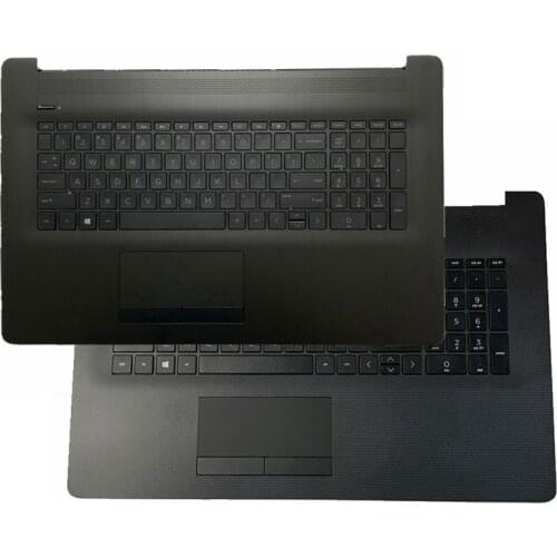 US Laptop backlit keyboard For HP Pavilion 17-BY 17-CA with palmrest Upper touchpad cover