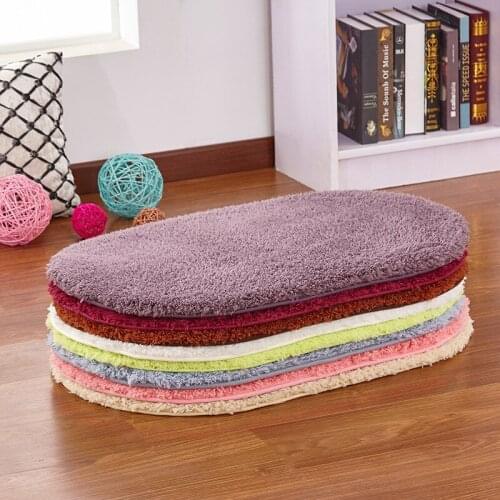 Non Slip Fleece Mat Super Absorbent Bathroom Carpets Rugs Bathtub Floor Mat Thicken Doormat For Shower Living Room Home Decor