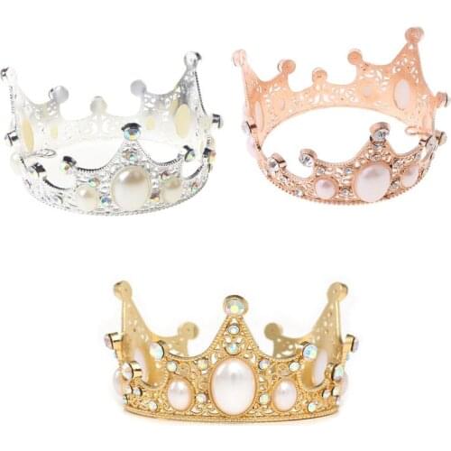 Newborn Girls Boys Photography Crown Props Infant Kids Shooting Photo Headdress Accessories