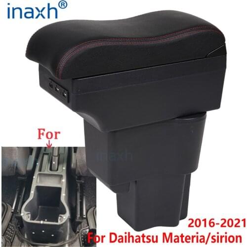 For Daihatsu sirion Armrest For Daihatsu Materia Car Armrest box central Store content Storage box Arm Auto parts 2016-2021