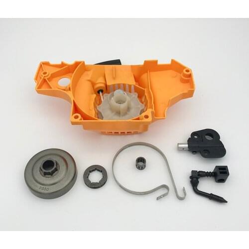 HUNDURE Recoil Rewind Pull Starter For Partner 350 351 Clutch Drum Sprocket Rim Oil Pump Brake Band Bearing Kit Chainsaw Parts