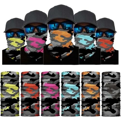 Cycling Camping Hiking Sport Scarves Bandana Men Women Magic Scarf Motorcycle Headwear Face Mask Running Fishing Neck Tube Scarf