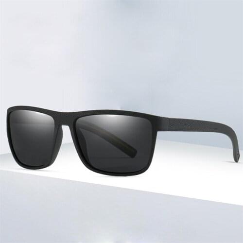 Fashion Brand Designer Polarized Sunglasses Men Women Driving Square Frame Sun Glasses Male Goggle Shades Coating Mirror Female