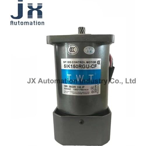 Taiwan TWT 150W 220V 4P AC Speed Control Motor 5IK150RGU-CF+5GU90KB with Speed Controller US52-90W