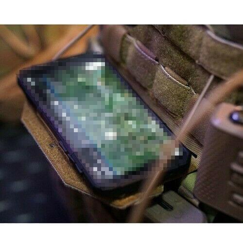 Universal Phone Carrier Plate Panel Cover For Tactical Vest Chest Rig Molle