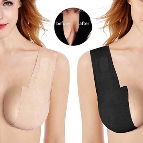 1 Roll 4M Body Invisible Push Up Bra Women Nipple Cover DIY Breast Lift Tape Sticky Bra Freedom Bralette Plus Size Lingerie