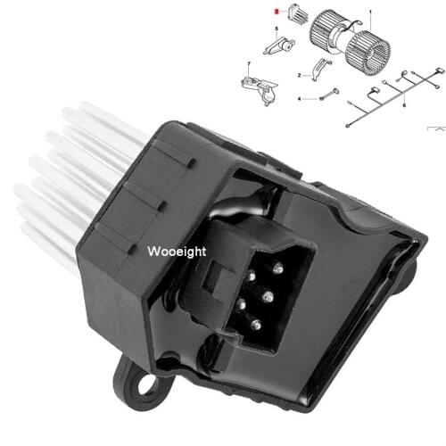 Wooeight 64116923204 64116929580 New Car Electric Fan Heater Blower Motor Resistor For BMW E46 E39 E83 E53 X5 X3 M5 3 5 Series