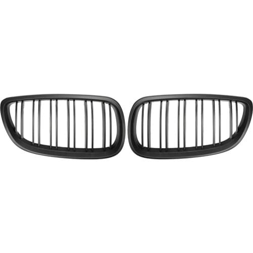 Black Front Kidney Grill Grille For Bmw E92 E93 M3 3 Series Coupe 2006-2010