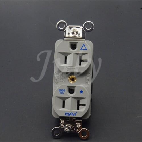 CM audio flagship 9999RH rhodium-plated ice fire version audio power wall plug socket American standard 20A