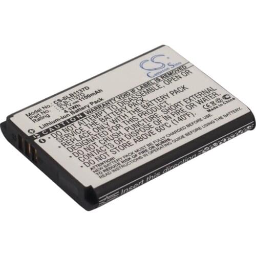 CameronSino for SAMSUNG Digimax L74W i100 i80 i85 L74 Wide NV100HD NV103 NV106 HD NV11 NV24HD NV30 NV40 SLB-1137D battery