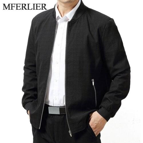 Spring Autumn men jackets 5XL 6XL 7XL 8XL 9XL Bust 145cm Plus size casual jackets men 2 colors