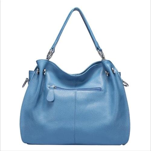 Genuine Leature Shoulder Bags For Women Crossbody 2020 Fashion Luxury Ladies Shoulder Strap For Handbag Large Capacity