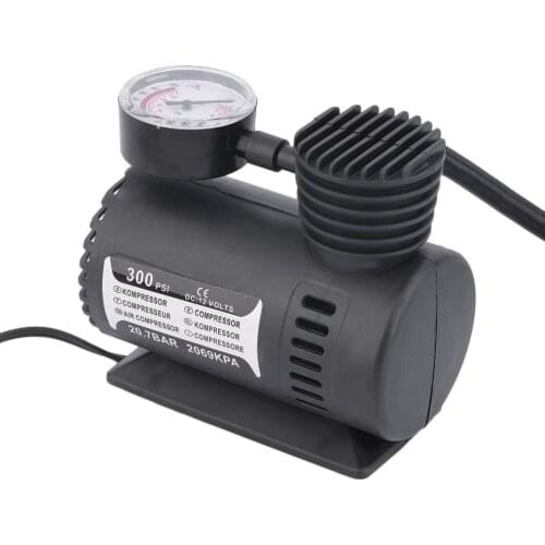 NewMini 12V Inflator Pump Toys Sports Electric Pump Portable Mini Compact Compressor Pump Tyre Air Inflator Hot Sale