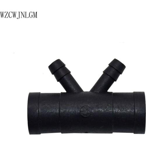 Poultry drinking water accessories four-way joint 20mm to 8mm rabbit pigeon parrot bird water dispenser pipe joint plastic pipe