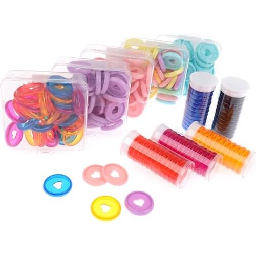 Mushroom Hole Binding Buckle 28mm Love Heart Discbound Discs Ring Suitable for Loose Leaf Notepad Planner Diary Book Business