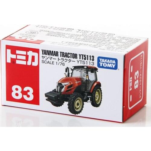 Takara Tomy Tomica 1/75 Yanmar tractor YT5113 Metal Diecast Model Toy Car New in Box #824725