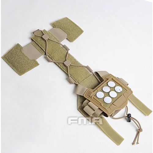 FMA Tactical Universal Agility Bridge Helmet Cover with NVG Battery Pouch For Tactical Helmet 1368