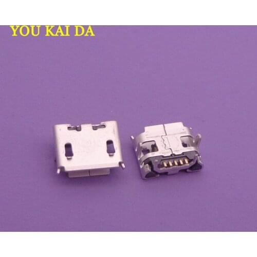 10pcs/lot Micro mini USB jack socket connector dock plug repair parts Charging Port Charger Sync For BLU Advance 4.0 A270a