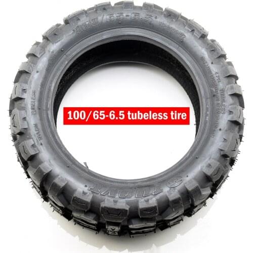 100/65-6.5 Vacuum tubeless tire off road 100 65 6.5 for Dualtron widen Pneumatic Tyre 47cc 49cc Mini Dirt Bike Pocket bike