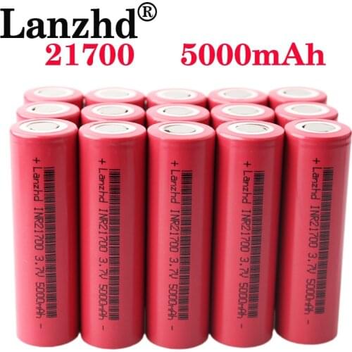 15PCS For electric car 3.7V 21700 5C Power battery 3.7v 25A rechargeable batteries Li-ion lithium battery for Electric drill/Toy