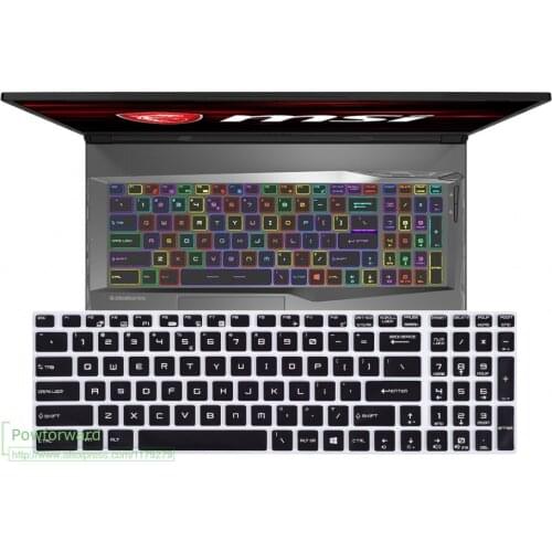 Laptop Keyboard cover Protector For MSI GT76 GE73 GL73 GE75 GP75 GL75 GF62 GV62 GF72 GL63 GE75 GF75 GT76 17.3 17 inch