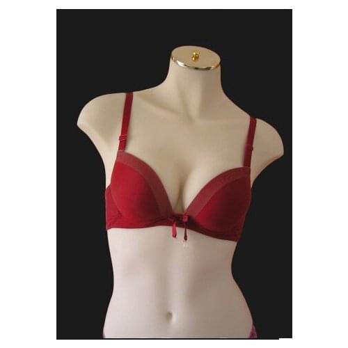 2019 Newly Fashion Realistic Mannequin Bust For Push Up Bra Tank Underwear Bra Display