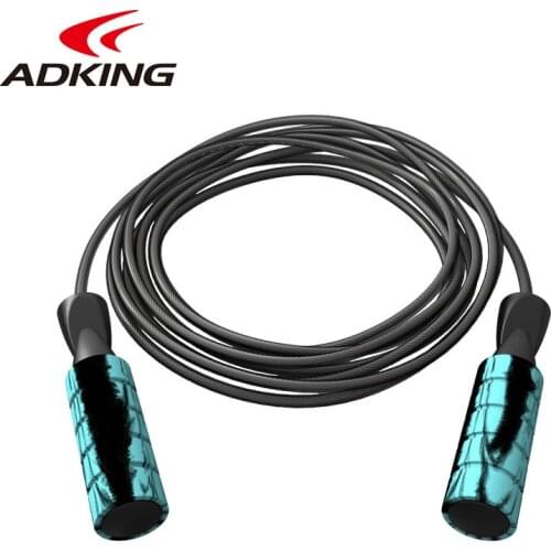 ADKING Jump Rope 5mm steel wire rope skipping competition ropes jumping fitness equipment