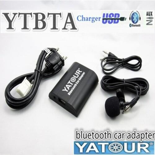 YTBTA Car Music Audio AUX Bluetooth car Kit for Yatour Toyota Corolla Lexus 6+6 pin radios Mp3 Player