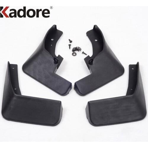 For Toyota Vios/Yaris Sedan 2013 2014 2015 ABS Plastic Mud Flap Splash Guards Car Mudguards Fenders Dash Board Mudguard 4pcs/set
