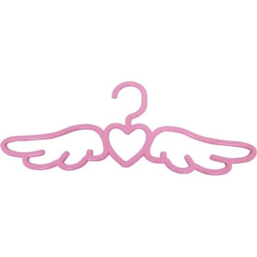 Household clothes rack Adult multifunctional love wings hanger beautiful angel clothes plastic hanger